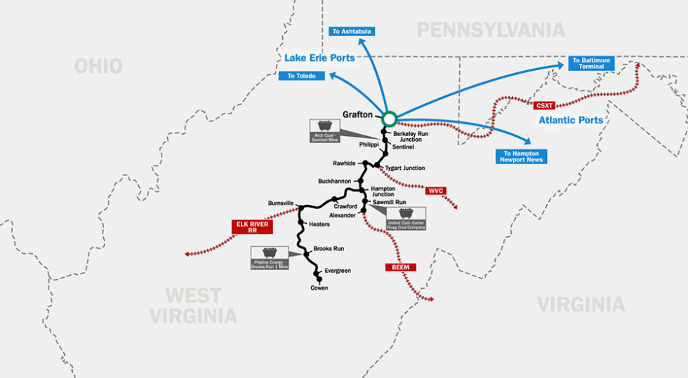 About Us Transportation Appalachian and Ohio Railroad